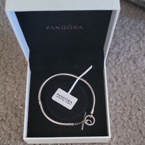 Pandora Silver Toggle Bracelet Boxed Fits Small To Medium 925 Beautiful